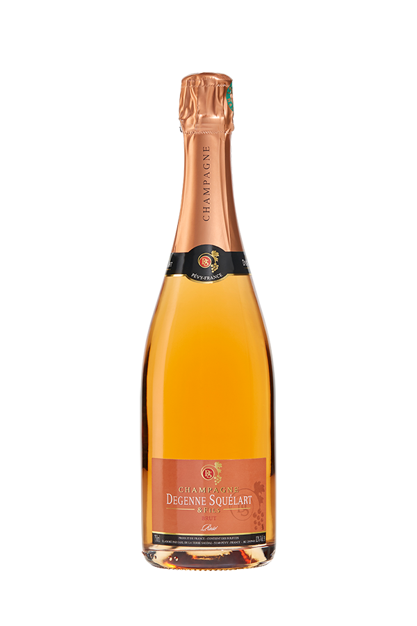 Bouteille Rosé Champagne Degenne