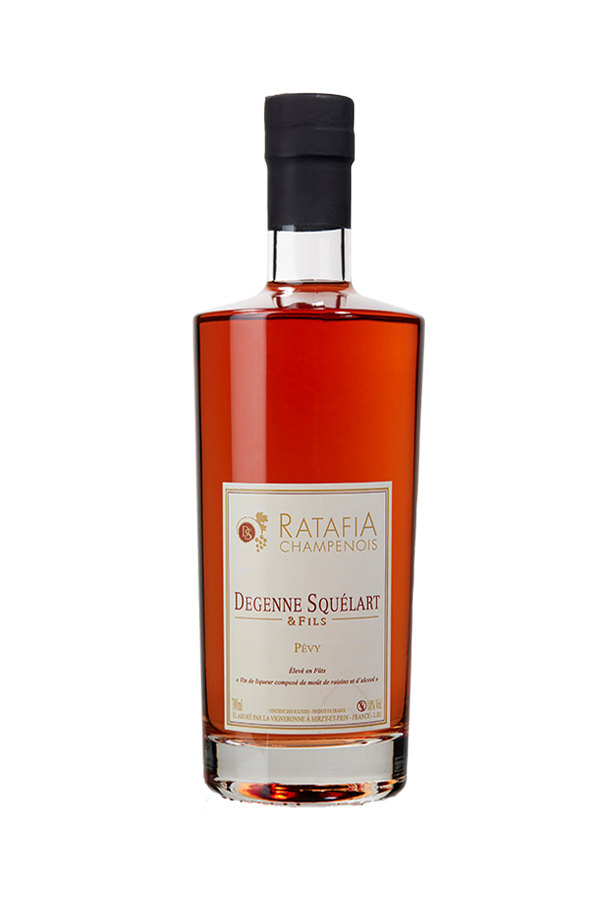 Bouteille ratafia Champagne Degenne